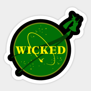 Wicked Witch Space Program | The Wizard Of Oz | Wicked The Musical Sticker